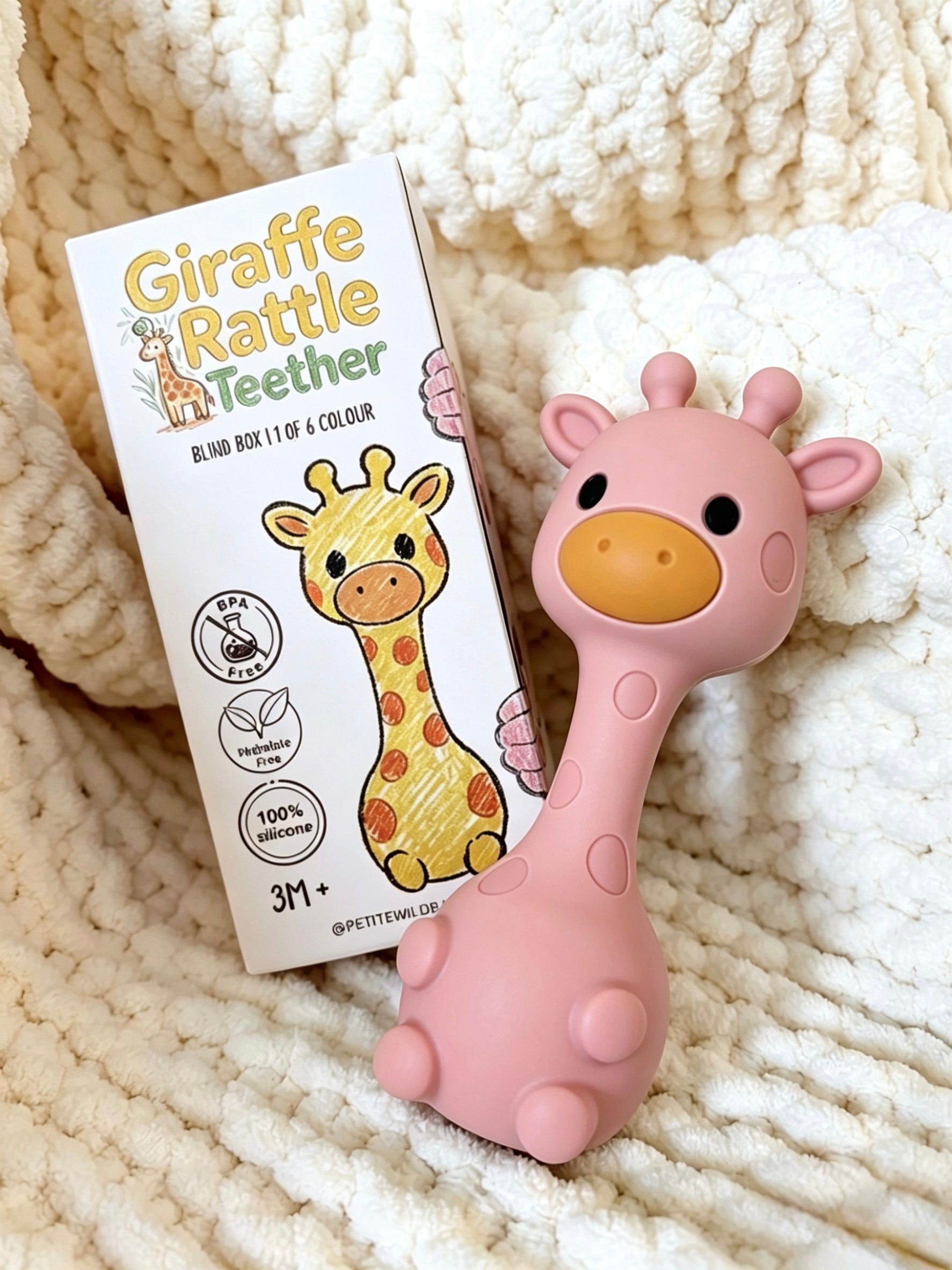 Giraffe Teether Rattle Blind Box 🤩