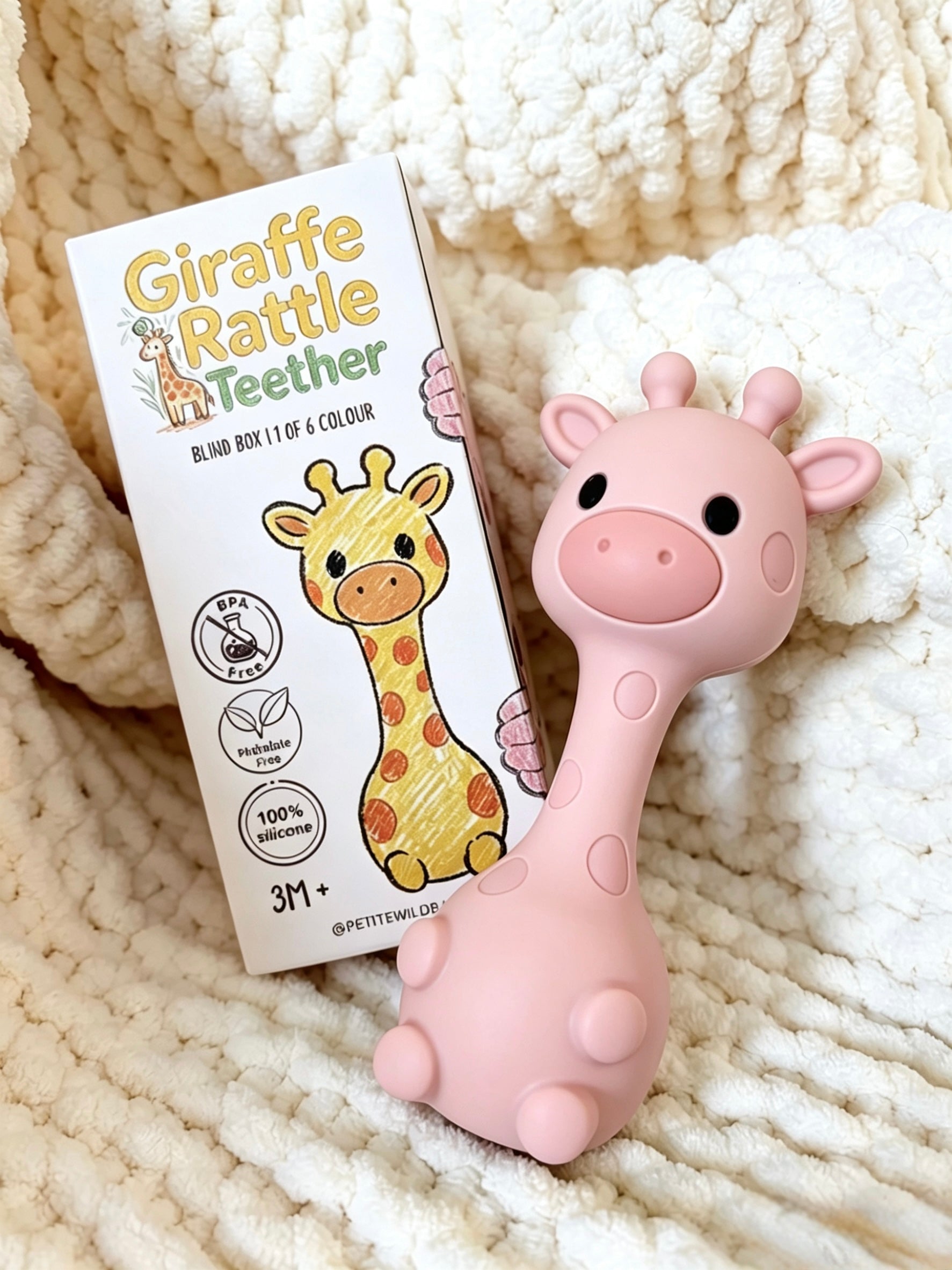 Giraffe Teether Rattle Blind Box 🤩