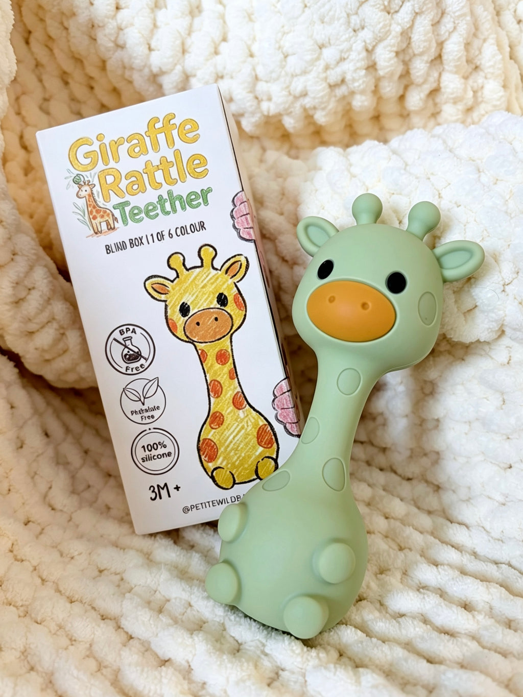 Giraffe Teether Rattle Blind Box 🤩